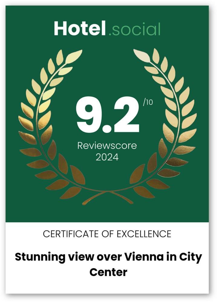 Ferienwohnung Stunning View Over Vienna In City Center Exterior foto